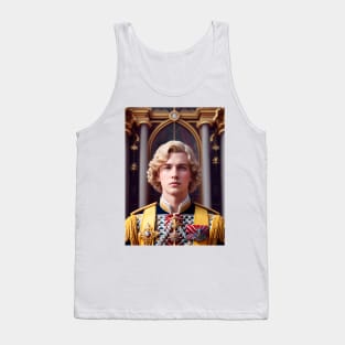 Prince of dreams blond and handsome Tank Top